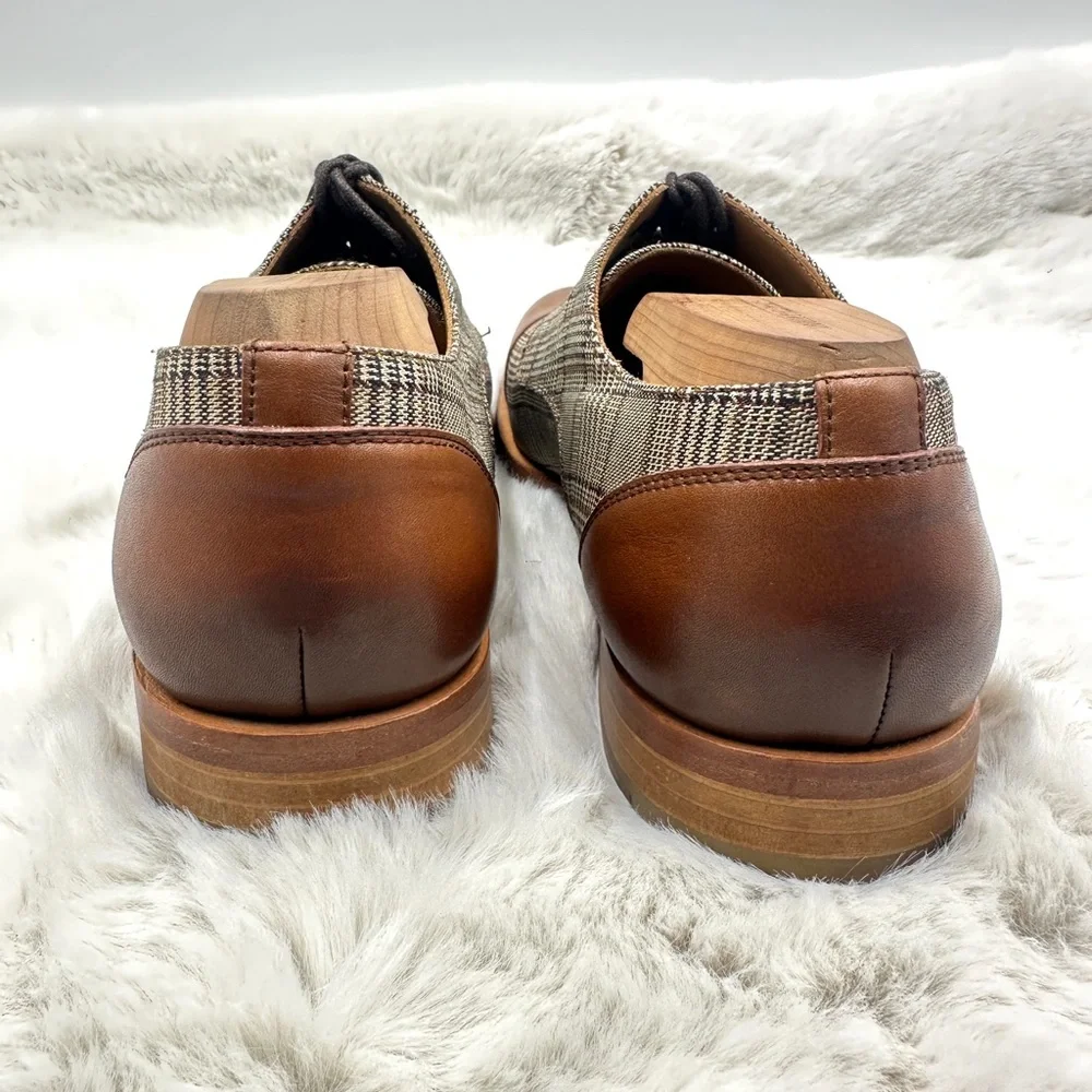 Taft The Jack Shoe - London plaid‎ Oxfords Men’s 41 US 8